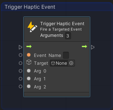 Trigger Haptic Event Node